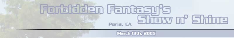 Forbidden Fantasy's Show n' Shine