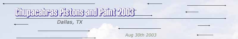 Chupacabras Pistons and Paint