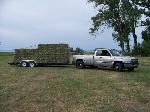 9600 lbs of hay