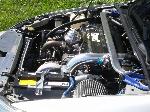 Side picture of engine