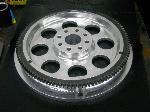Custom supra 2jz to chevy tranny billet flywheel