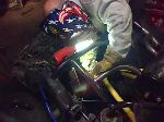 Fat doin some welding