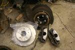 Blazer rear disk brakes
