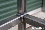 TIG welded frame