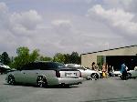 at exotic car photo shoot