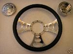 just bought this billet chrome plated steering wheel
