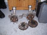 Mark viii rear spindles & Toyota front hubs