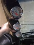 triple pillar with 3 autometer gauges