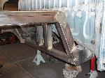 new frame rails and cross member