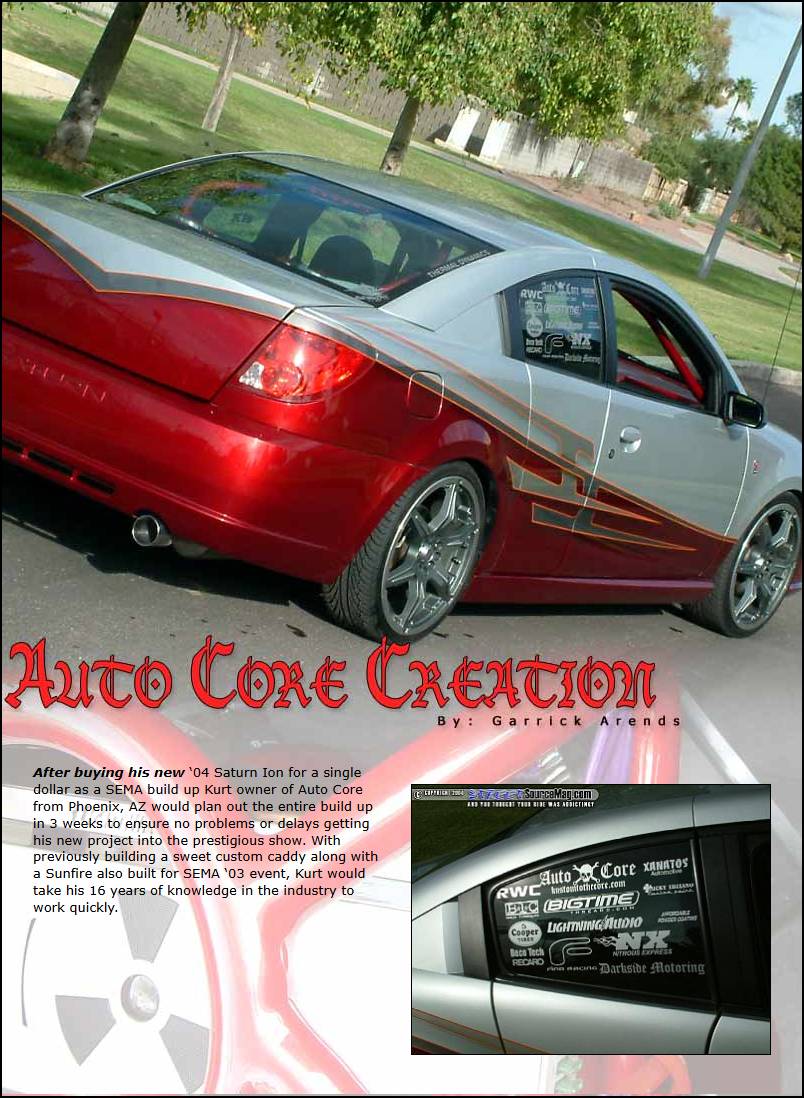 Auto Core Creation