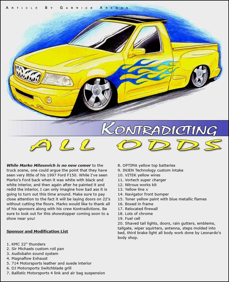 Kontradicting all Odds!