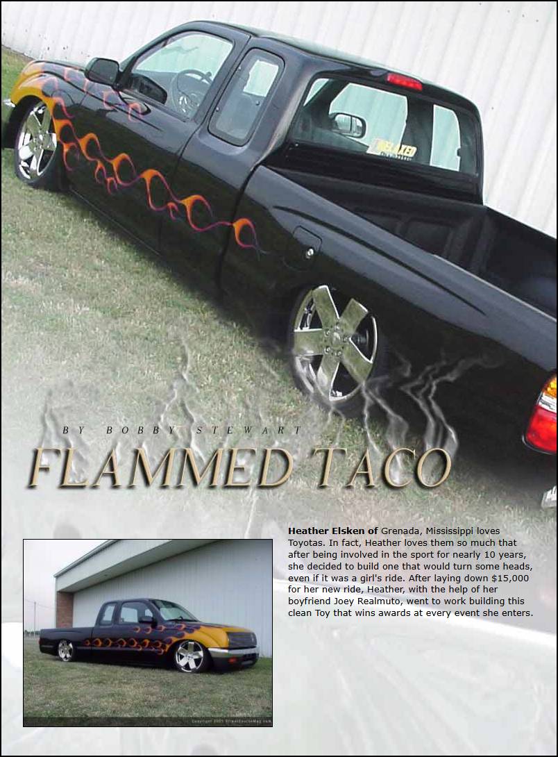 Flammed Taco